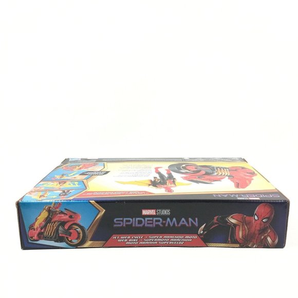 Spider-Man Jet Web Cycle And Figure 3 Piece Set - Picture 9 of 11